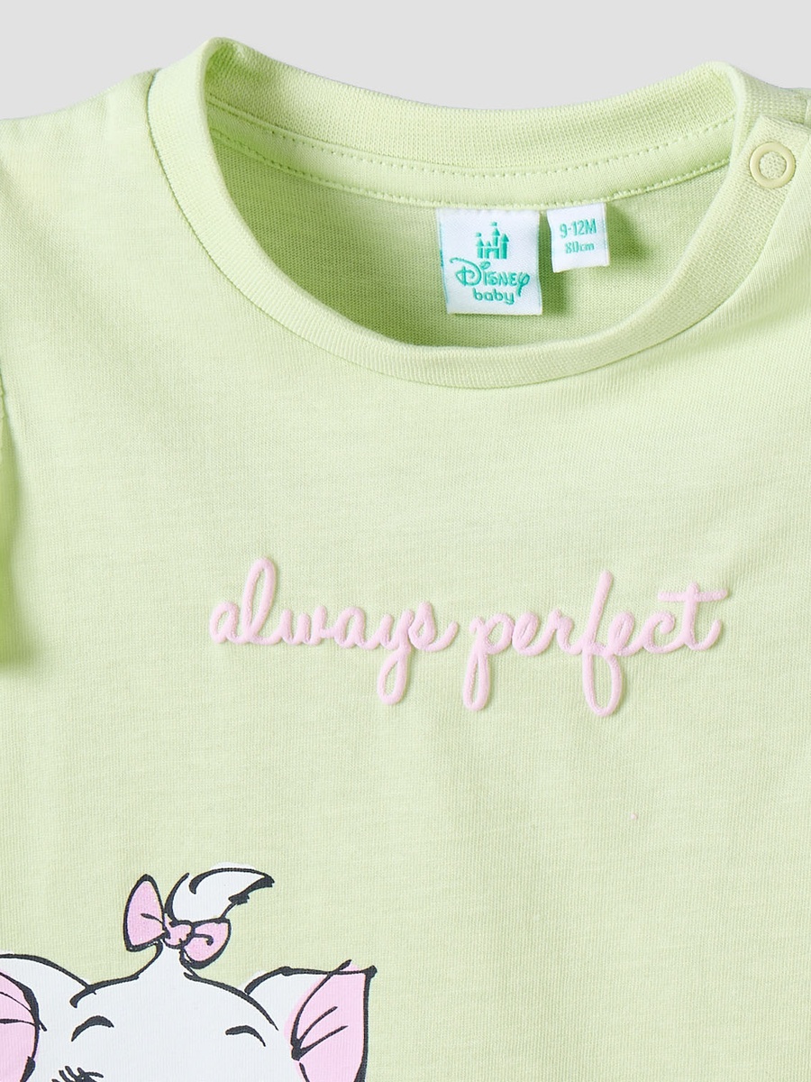 Pack of 2 Crew Neck Sleeveless T-Shirt with Marie Print