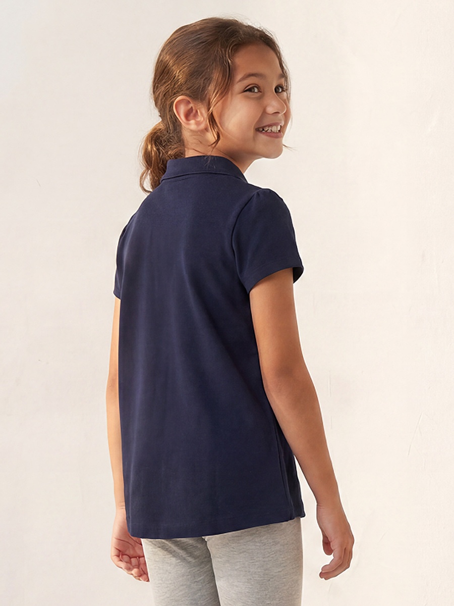 Pack of 2 Peter Pan Collar Short Sleeves T-Shirt with Textured Design