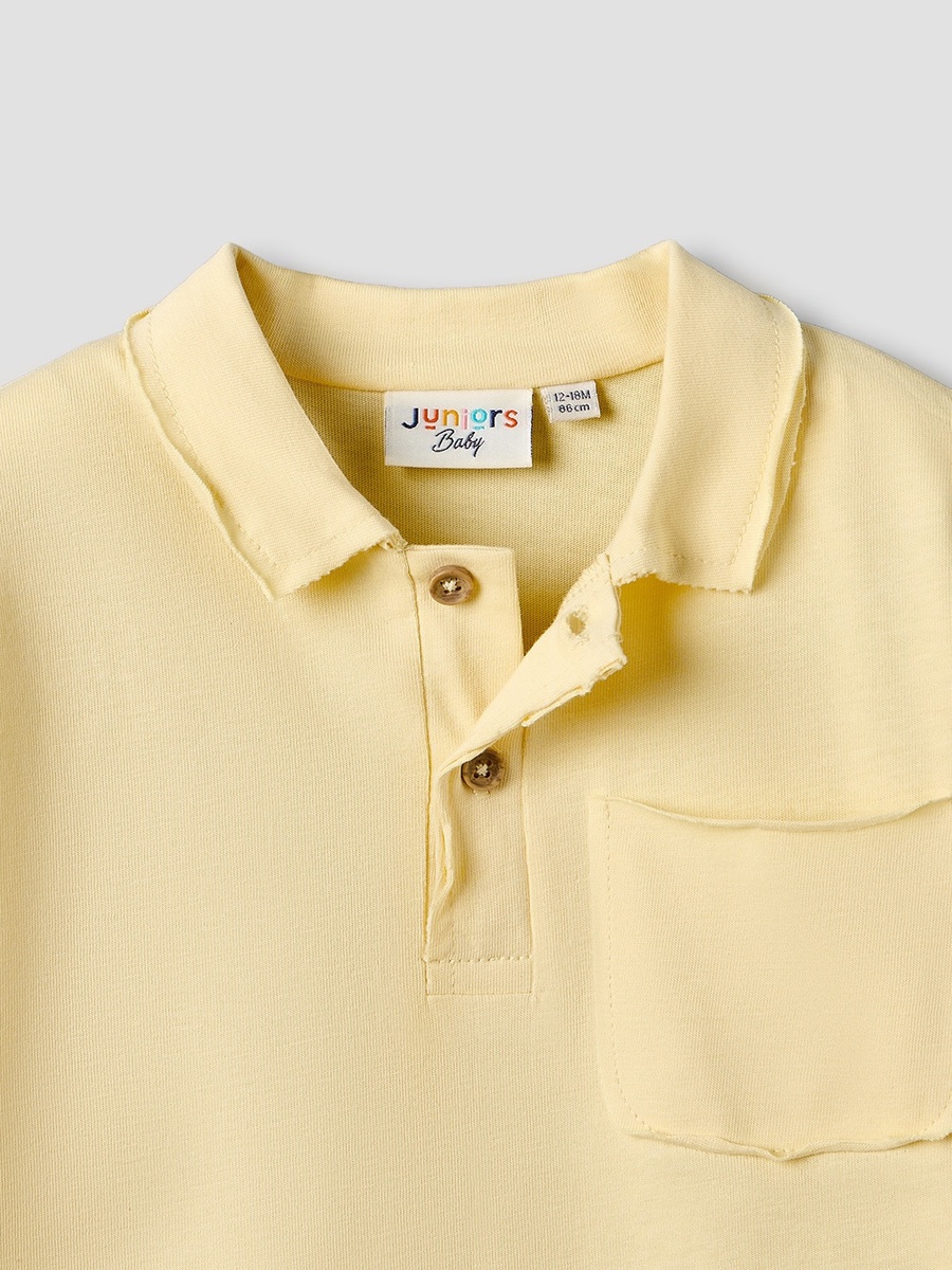 Collared Short Sleeves Polo T-Shirt