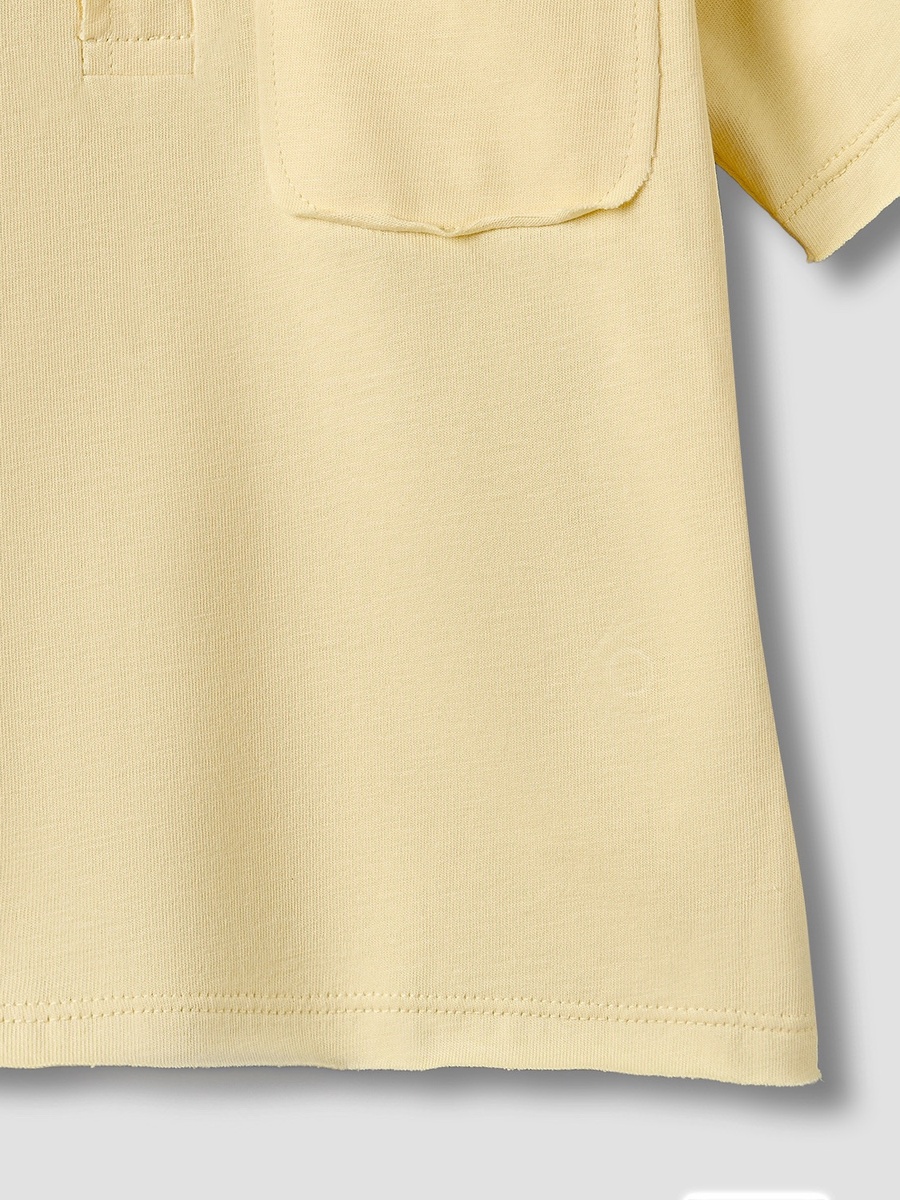 Collared Short Sleeves Polo T-Shirt