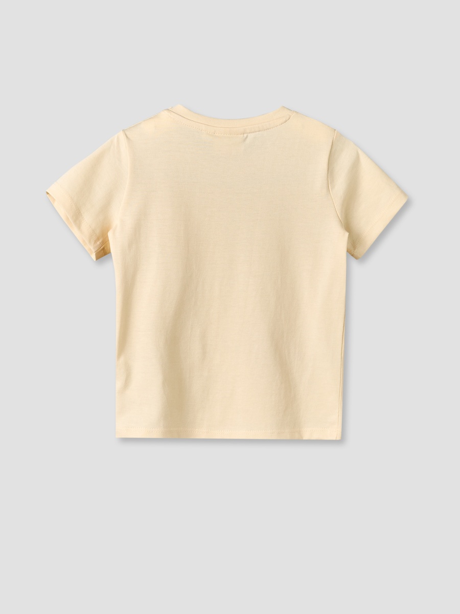 Pack of 3 Round Neck Short Sleeves T-Shirt with Farm Print