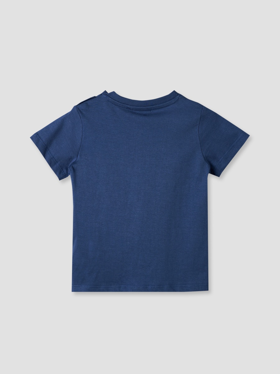 Pack of 3 Round Neck Short Sleeves T-Shirt with Farm Print