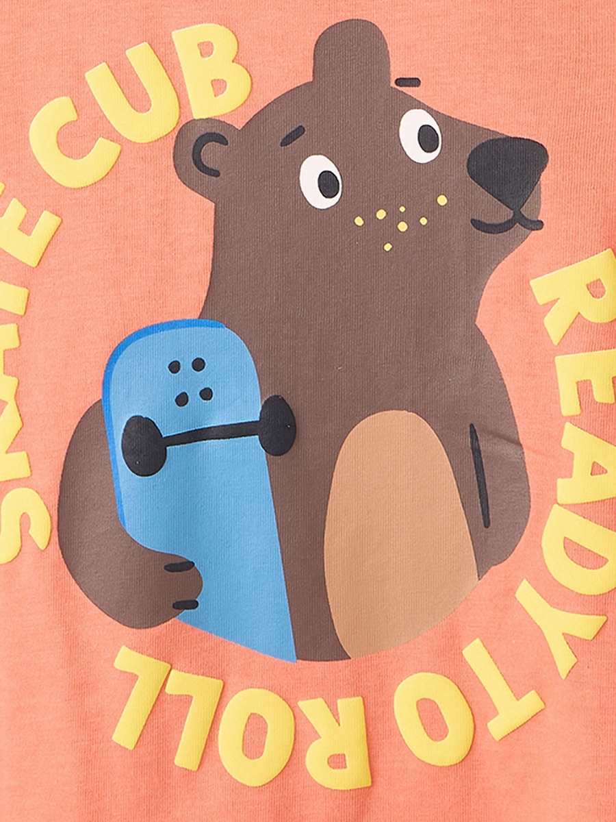 Crew Neck Short Sleeves T-Shirt with Graphic Print