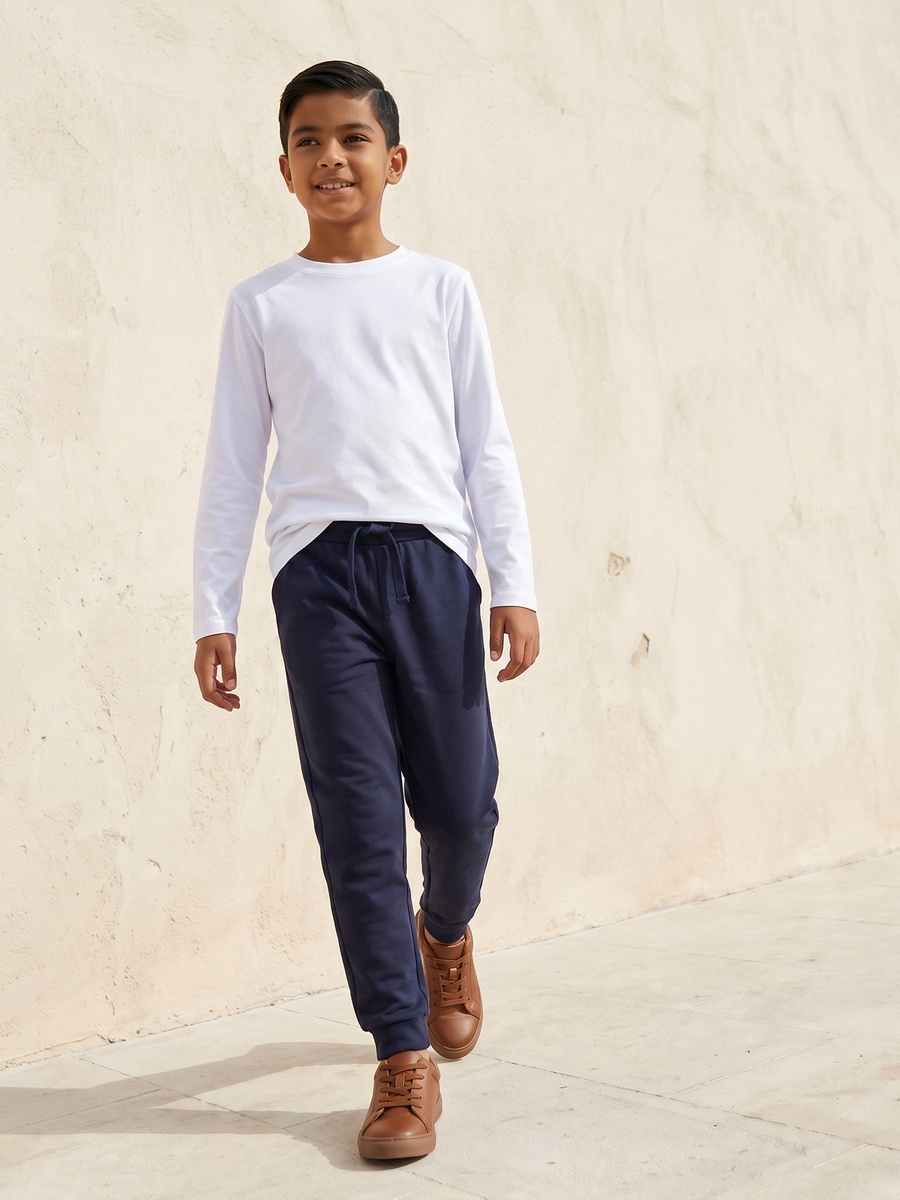 Crew Neck Long Sleeves T-Shirt