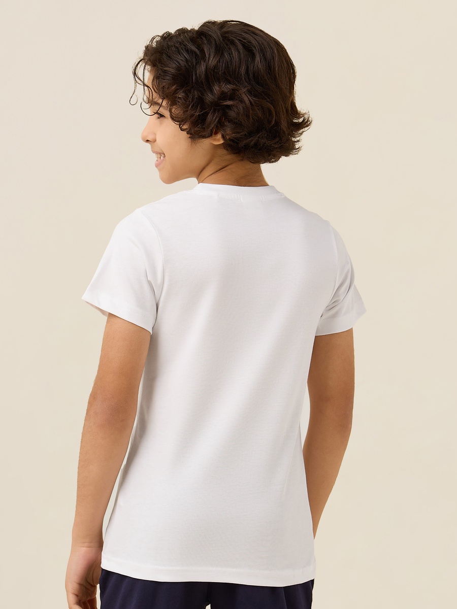 Crew Neck Short Sleeves T-Shirt with Gaming Print