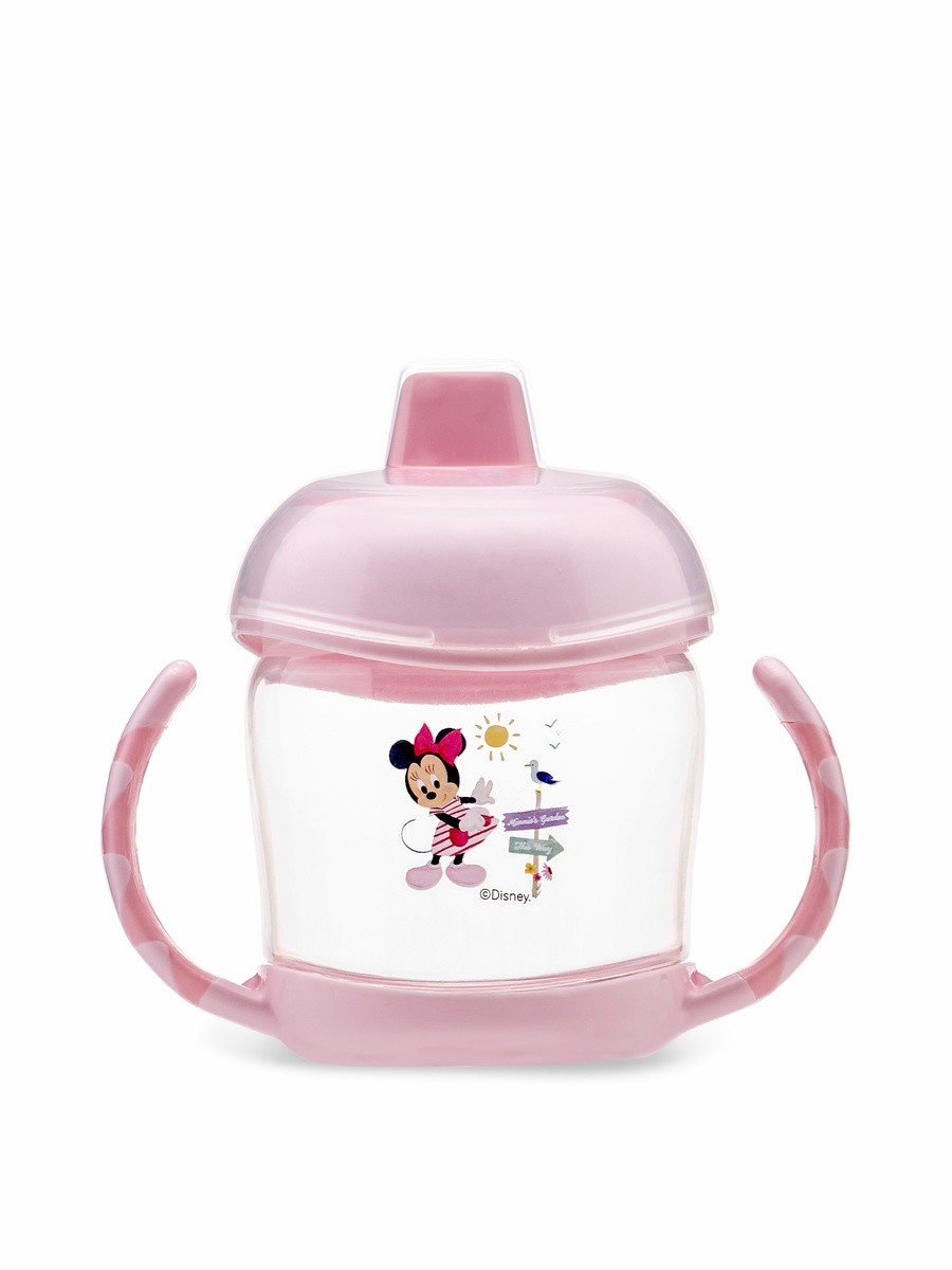 Mickey Mouse Print Spill Proof Cup with Cap