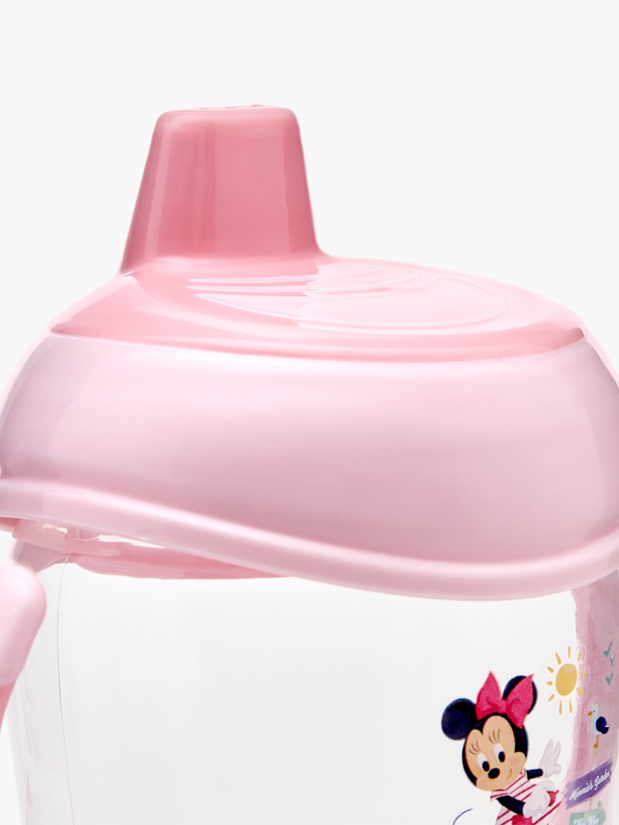 Mickey Mouse Print Spill Proof Cup with Cap
