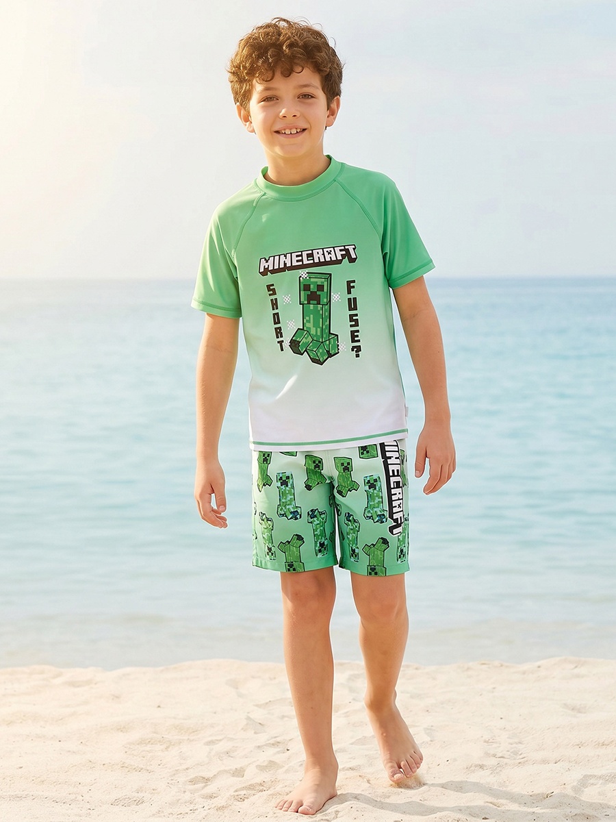 Boys Swim T-Shirt and Shorts Set