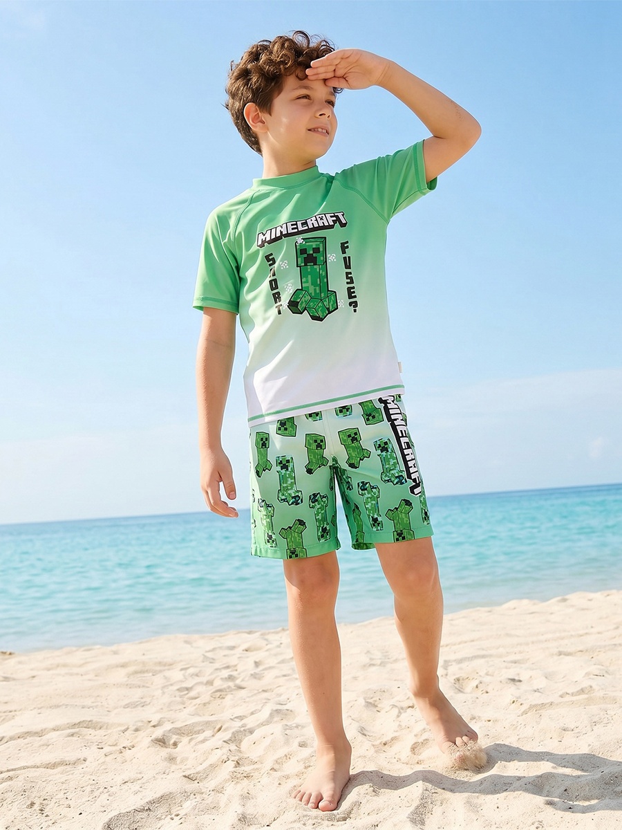 Boys Swim T-Shirt and Shorts Set
