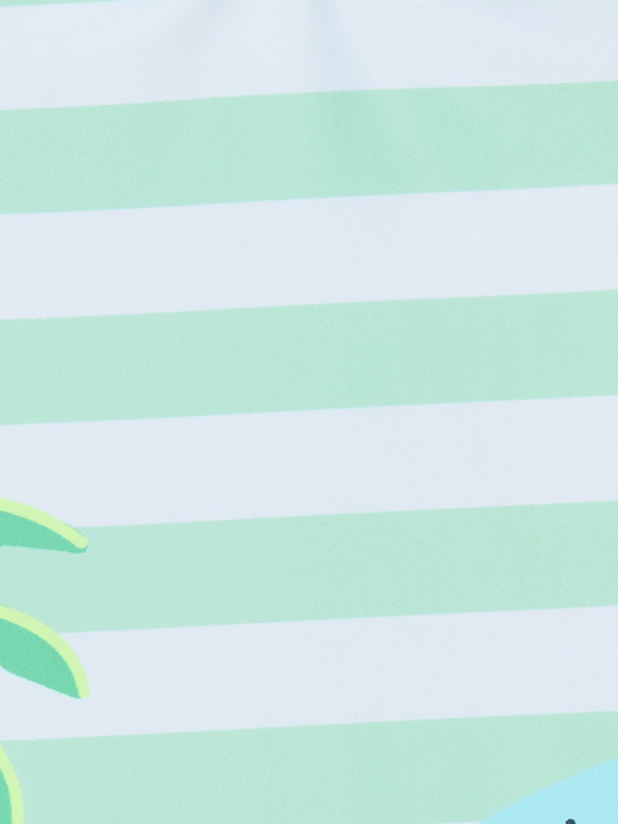 Boys Striped Swimsuit