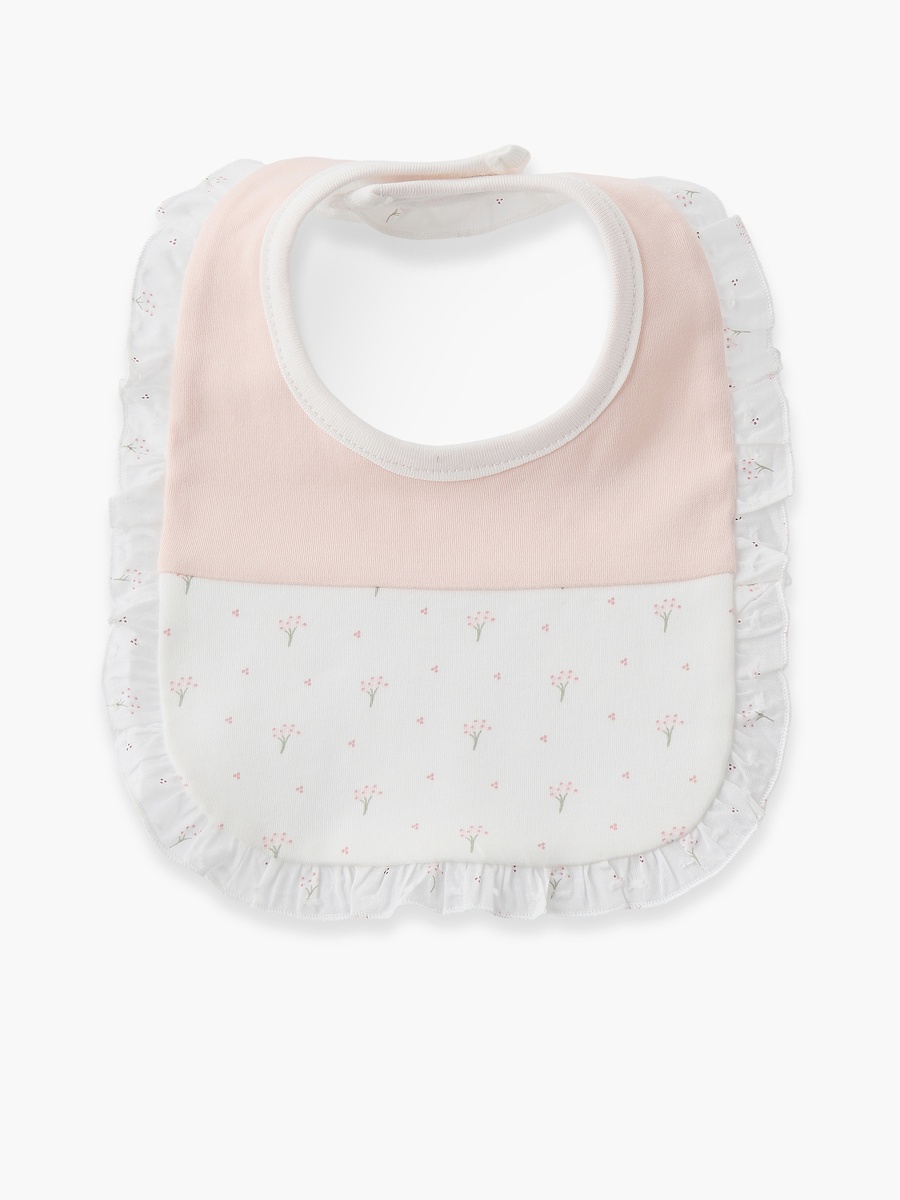 Baby Bib with Floral Print