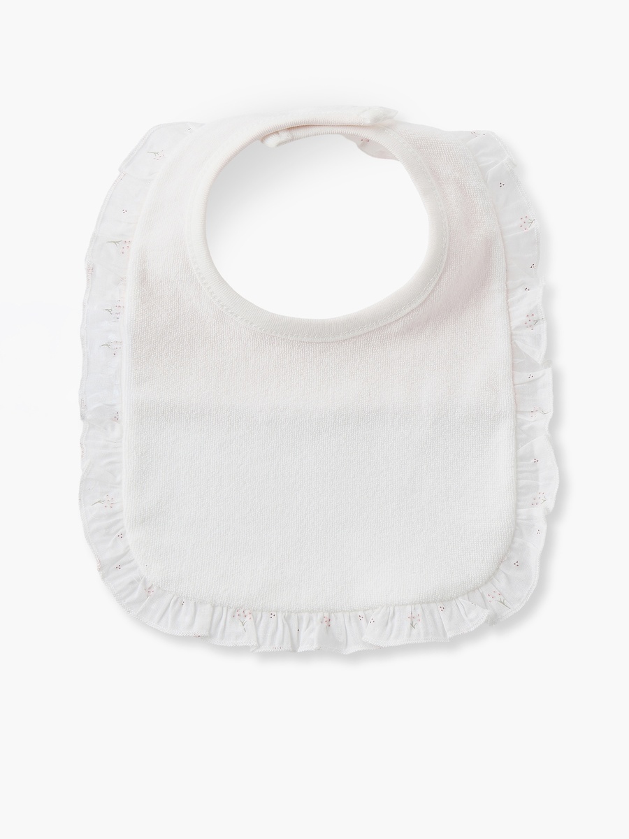 Baby Bib with Floral Print