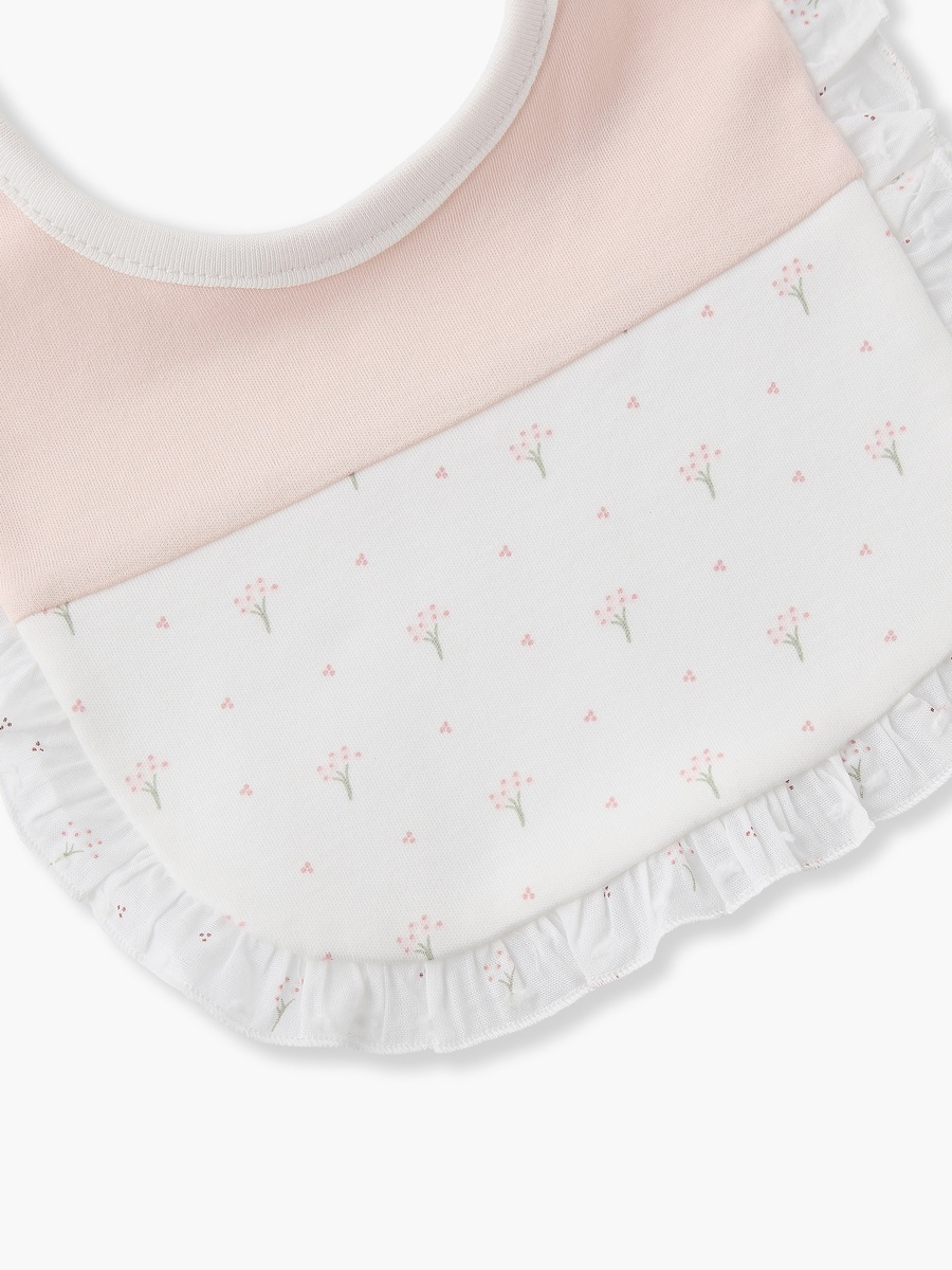 Baby Bib with Floral Print