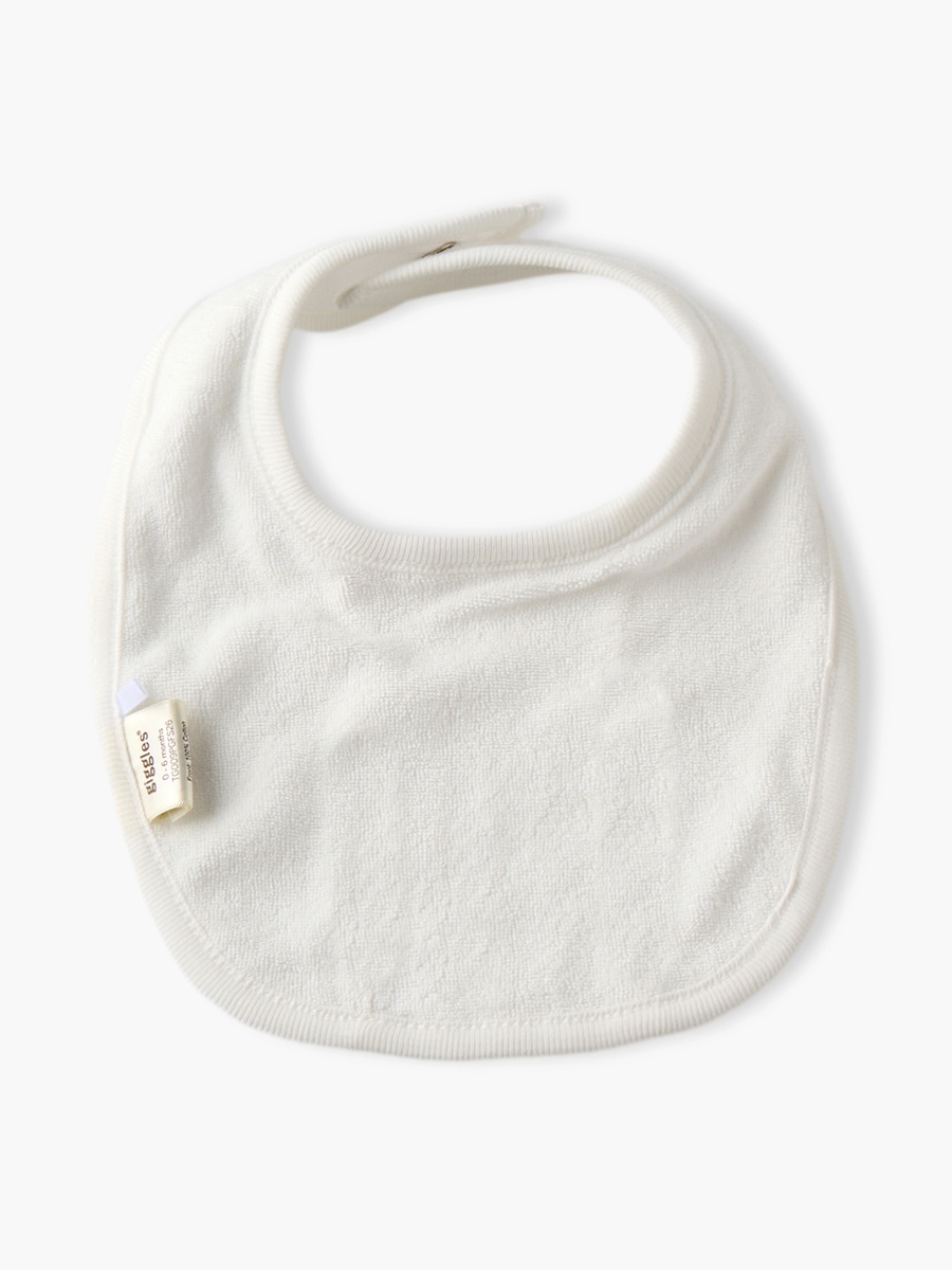 Baby Bib with Snap Button Closure