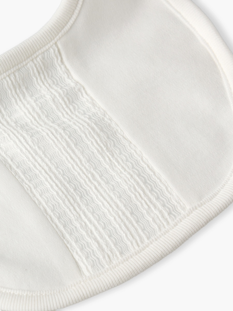 Baby Bib with Snap Button Closure