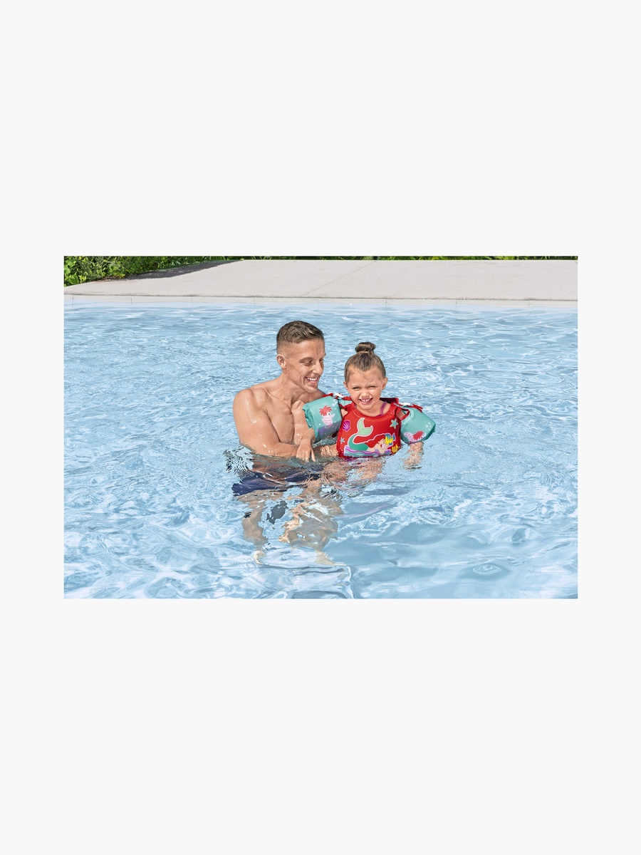 The Little Mermaid Print Swim Vest