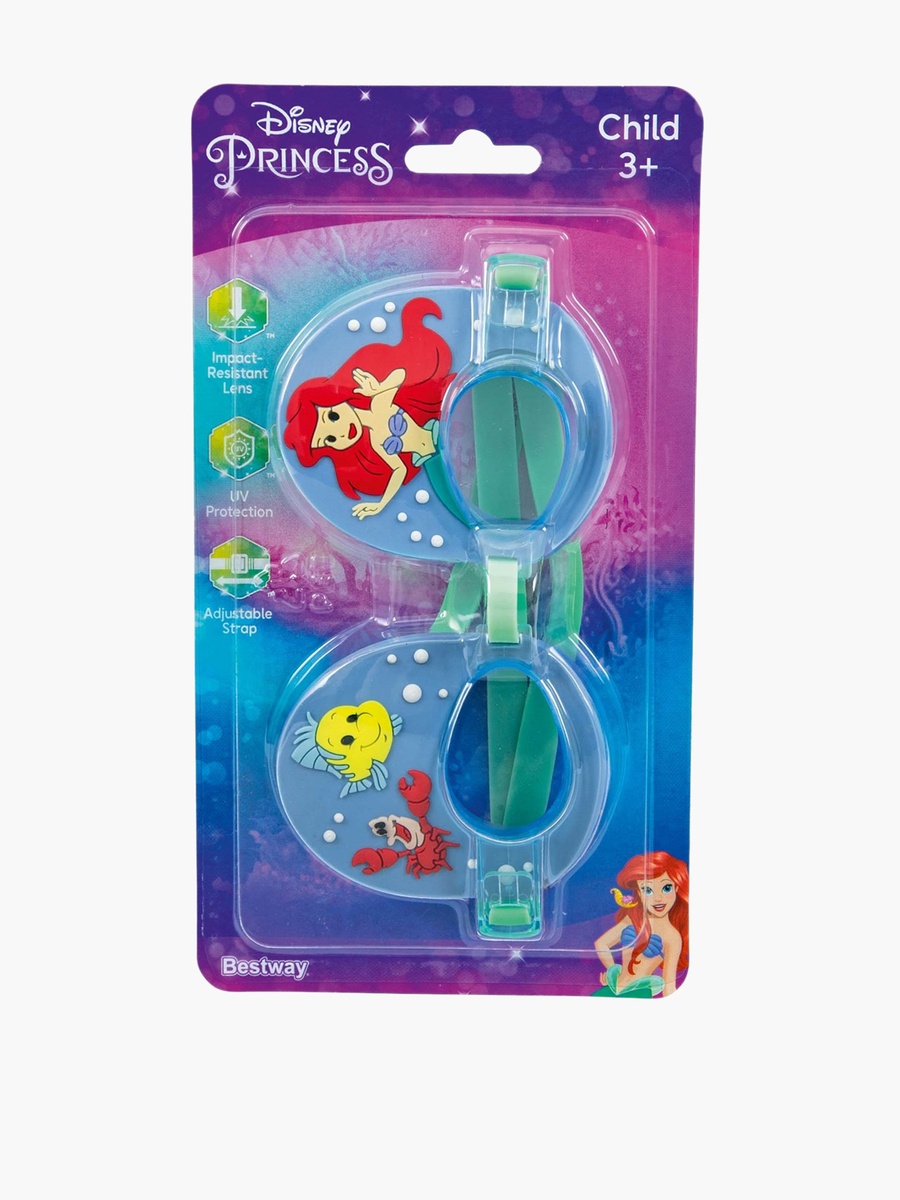 The Little Mermaid Print Swim Goggles