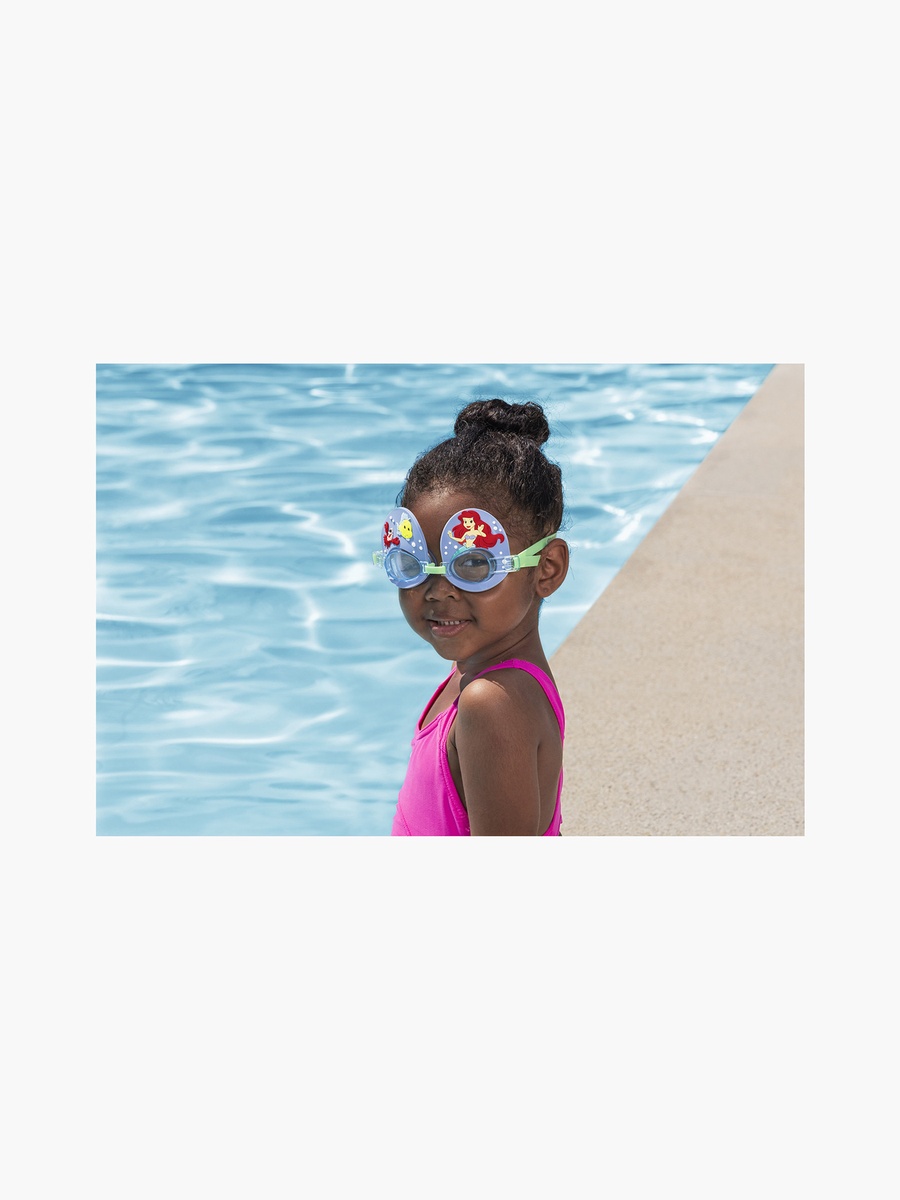 The Little Mermaid Print Swim Goggles