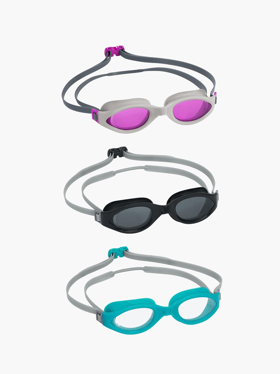 Accelera Swim Goggles - Set of 3