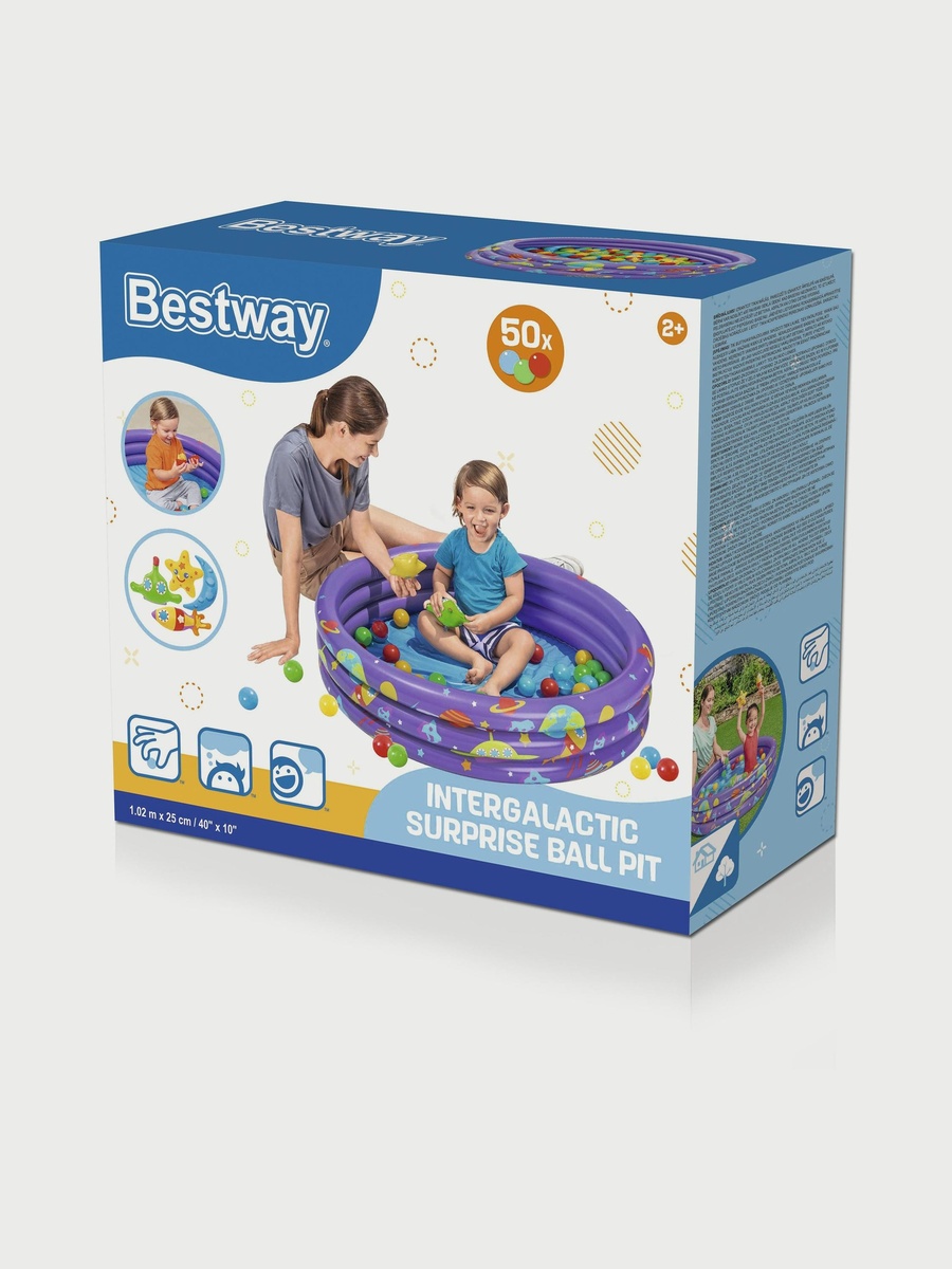 Intergalactic Surprise Ball Pit and Play Pool with 50 Play Balls