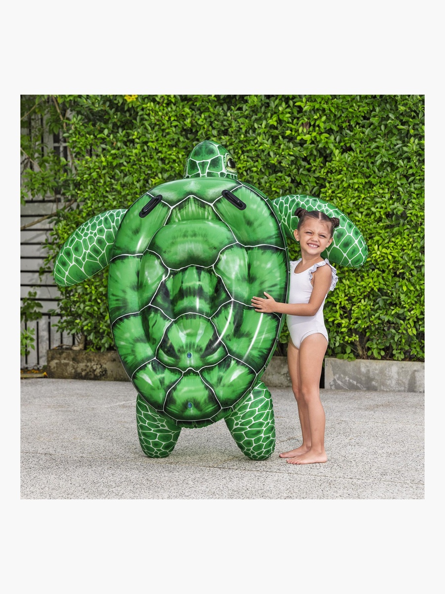 Tidal Turtle Inflatable Ride-On