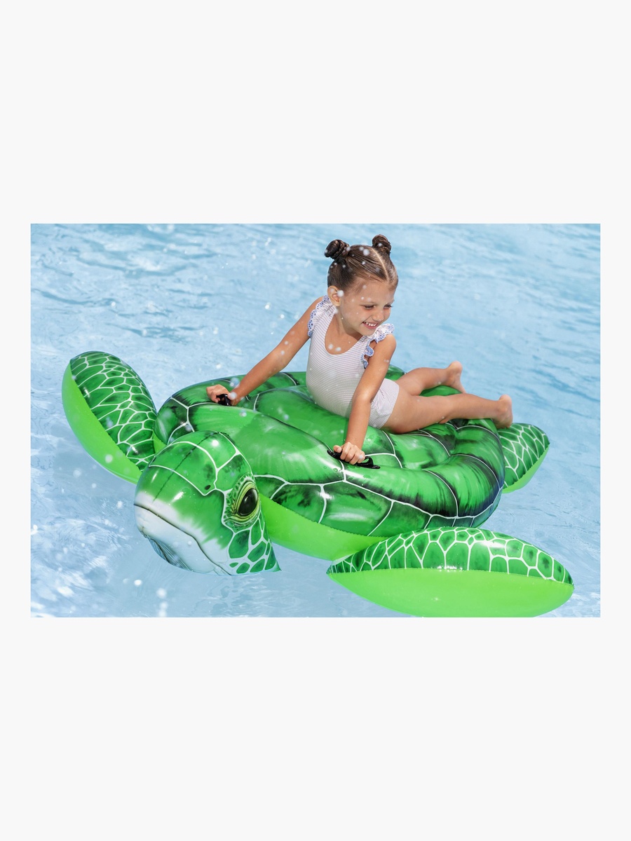 Tidal Turtle Inflatable Ride-On