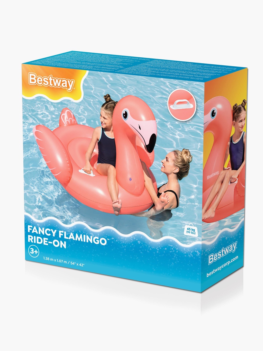 Flamingo Inflatable Ride-On Float