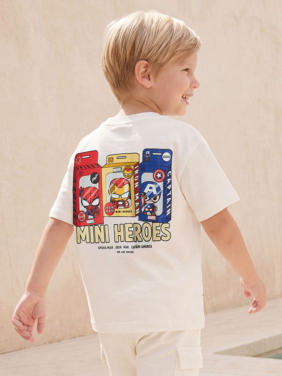Crew Neck Short Sleeves T-Shirt and Shorts Set with Print