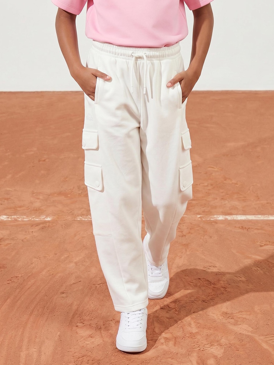Drawstring Waist Track Pants with Pockets