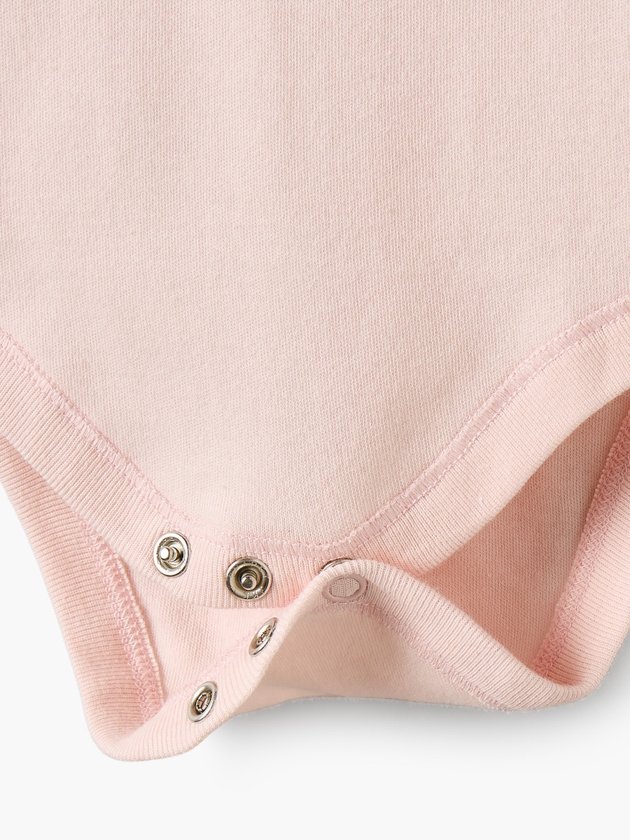 Pack of 3 Cotton Round Neck Long Sleeves Bodysuit with Short Sleeves