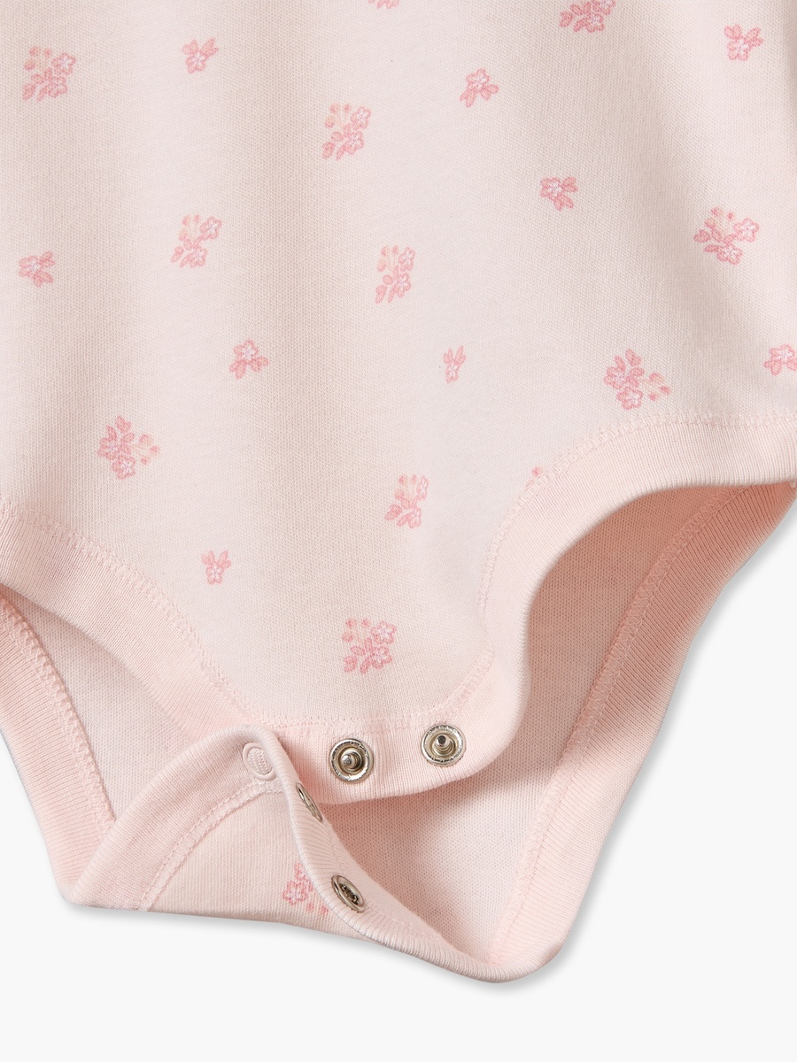 Pack of 5 Cotton Crew Neck Short Sleeves Bodysuit with Assorted Print