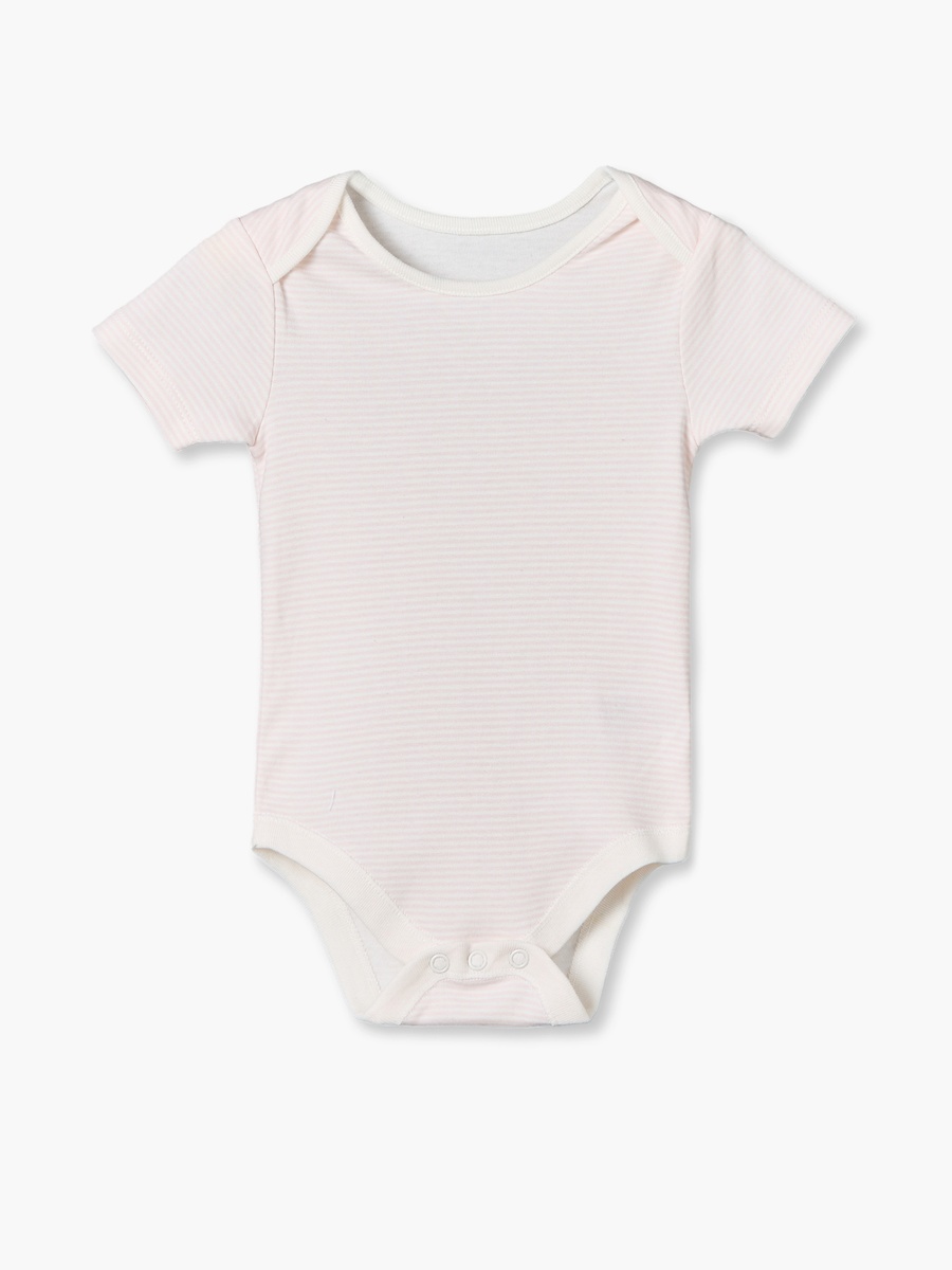 Pack of 5 Cotton Crew Neck Short Sleeves Bodysuit with Assorted Print