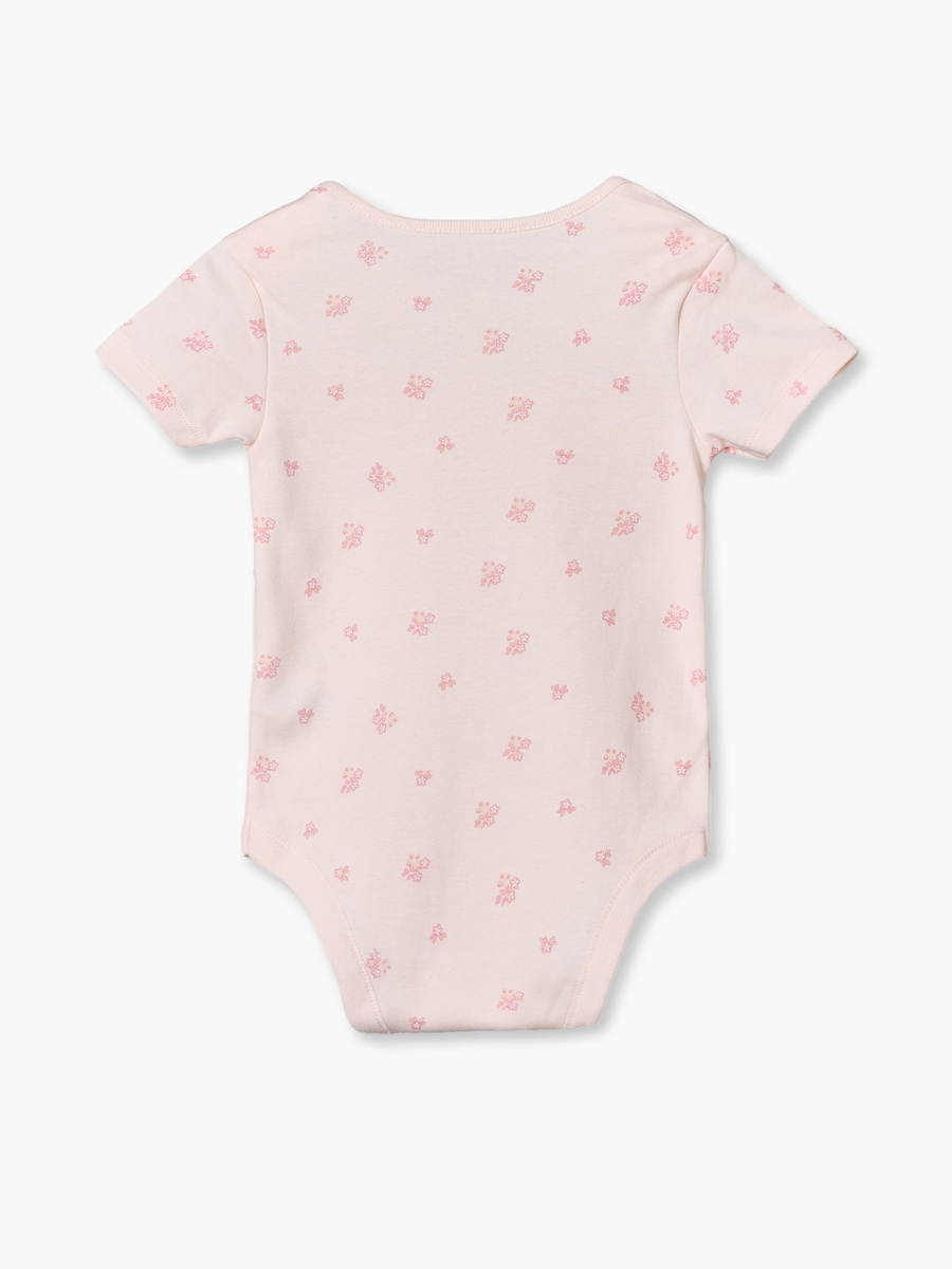 Pack of 5 Cotton Crew Neck Short Sleeves Bodysuit with Assorted Print