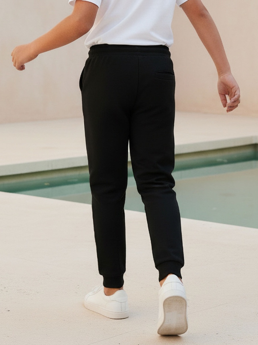 Elasticated Drawstring Joggers with Pockets