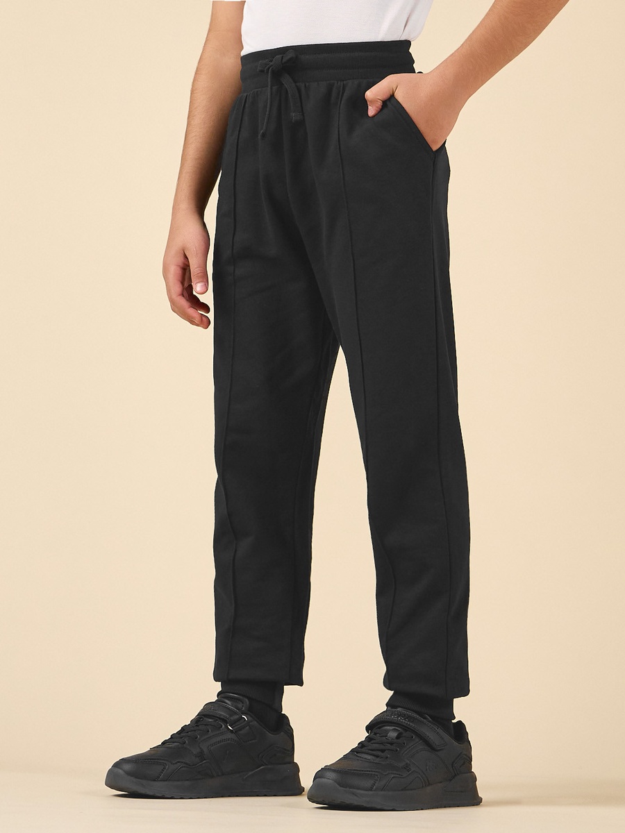 Elasticated Drawstring Waist Joggers with Pockets