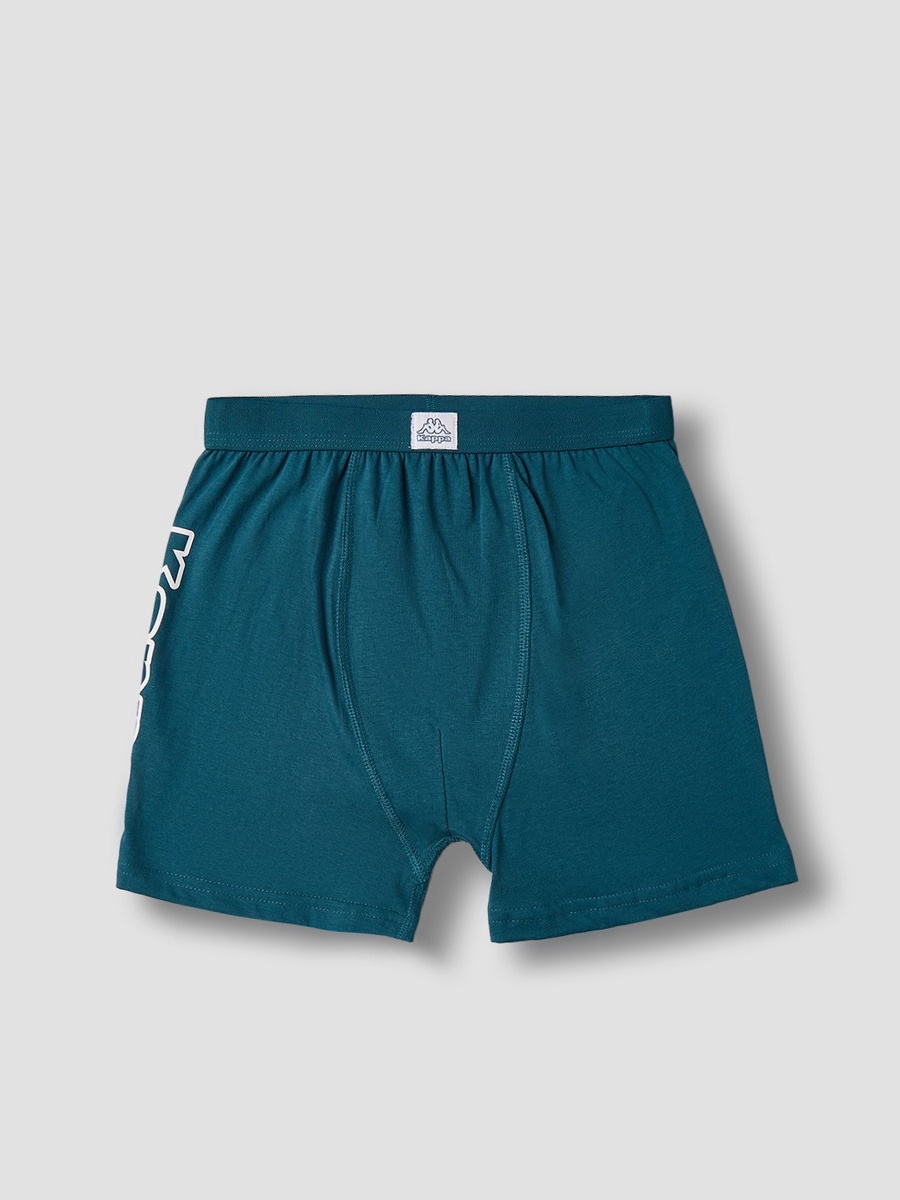 Pack of 3 Cotton Boxers with Logo Print