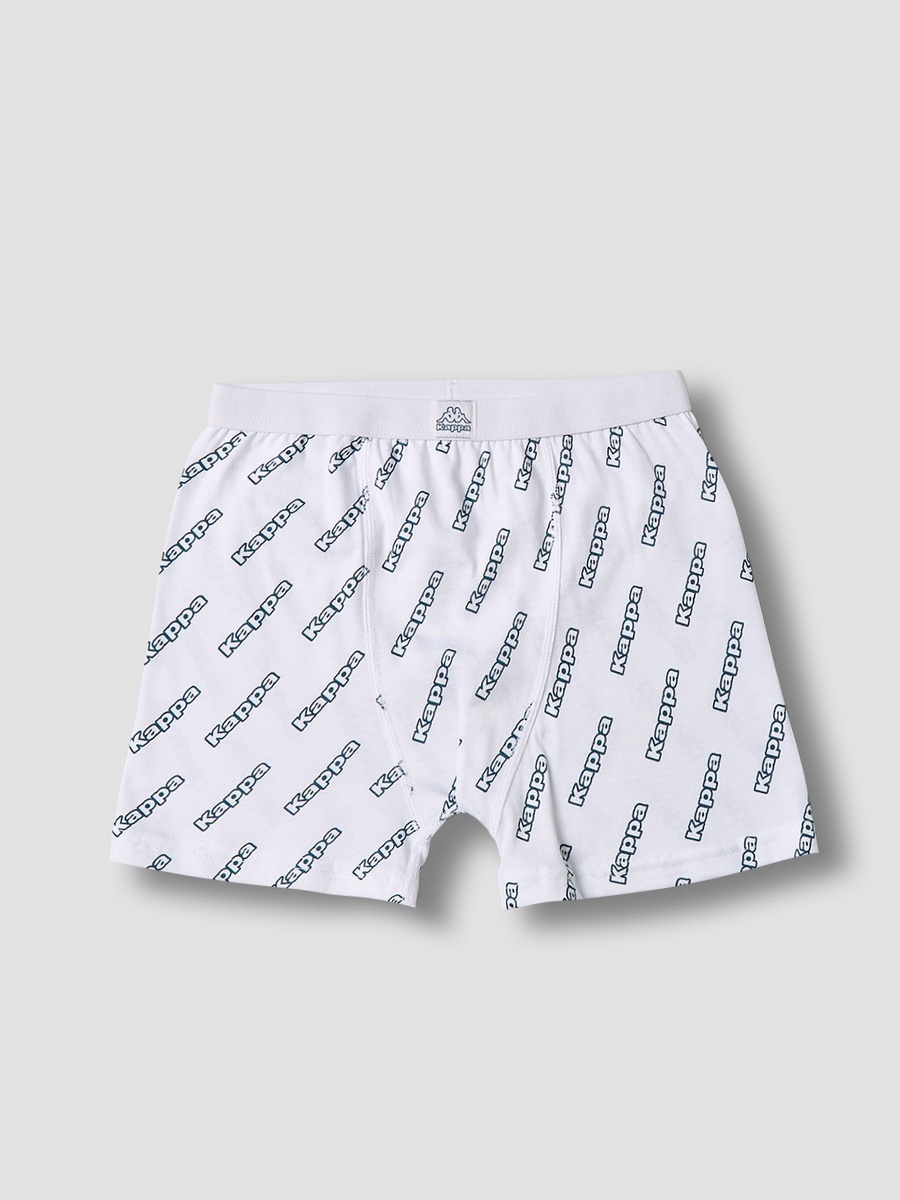 Pack of 3 Cotton Boxers with Logo Print
