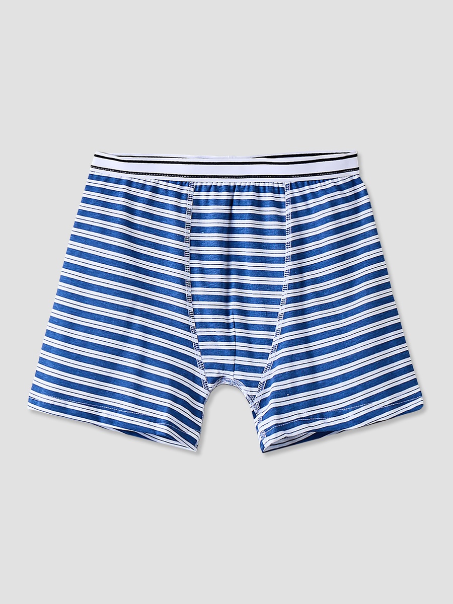 Pack of 5 Cotton Boxer Briefs with Football Print