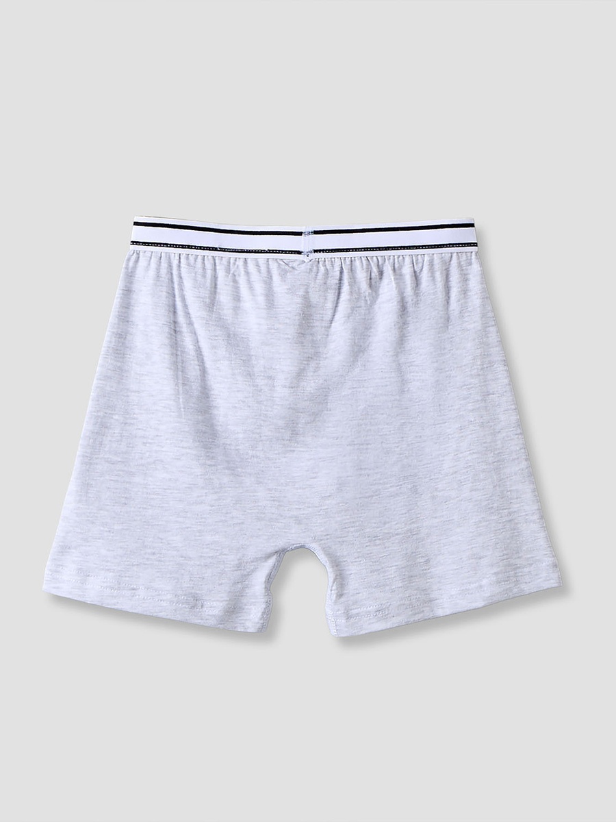 Pack of 5 Cotton Boxer Briefs with Football Print