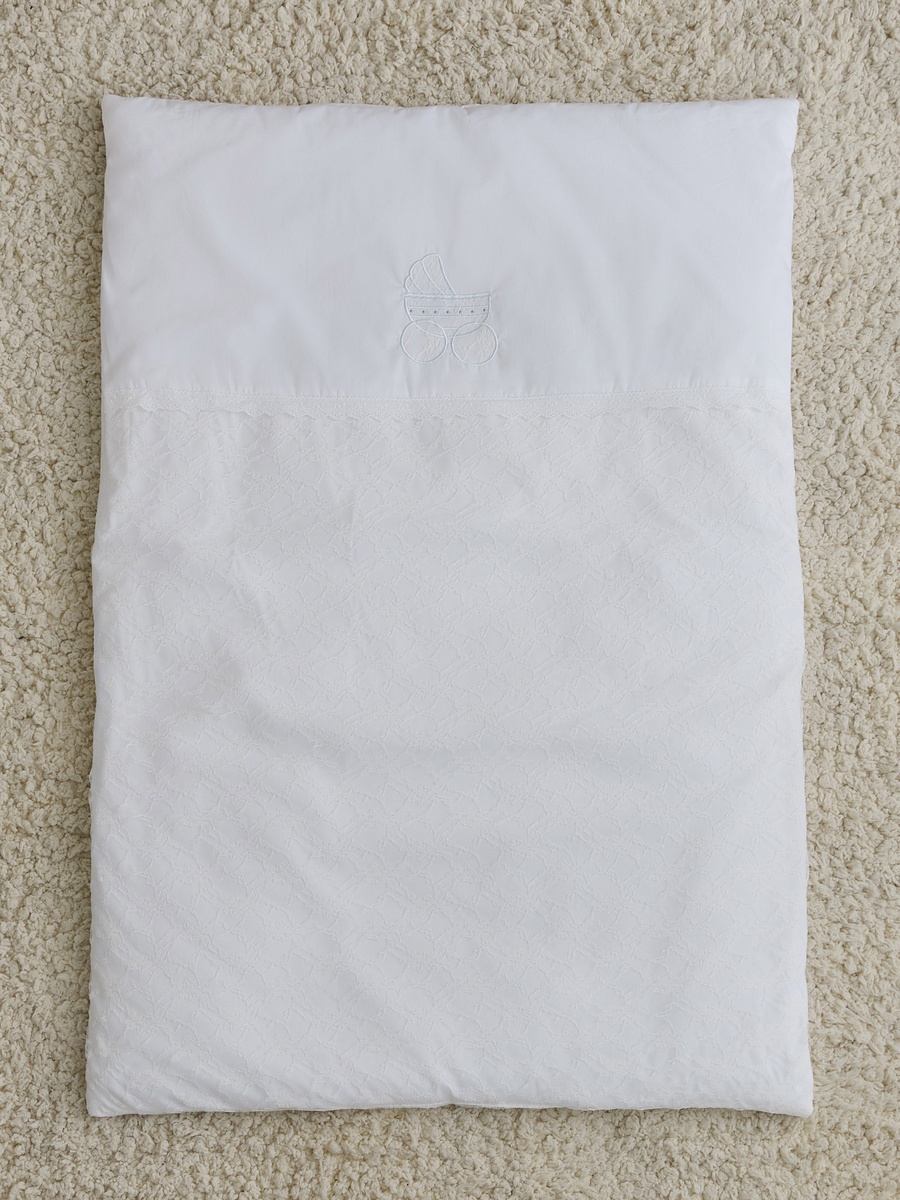 Baby Bedding Set with Lace Trim