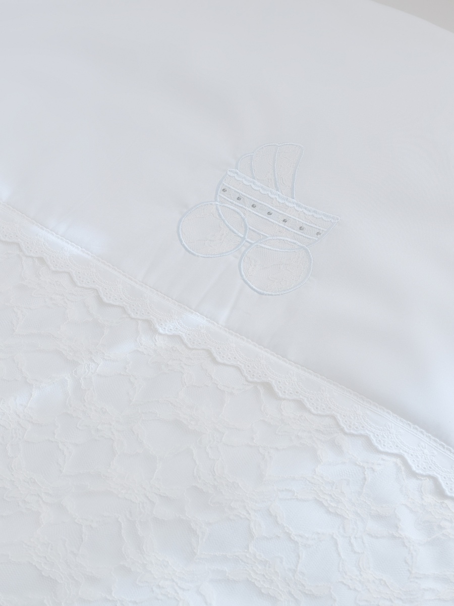 Baby Bedding Set with Lace Trim