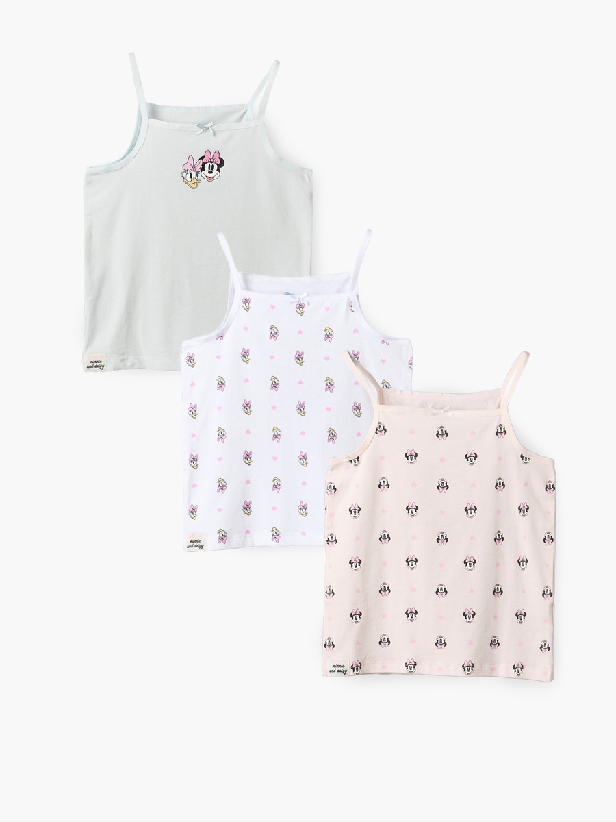 Pack of 3 - Minnie Mouse Print Camisole