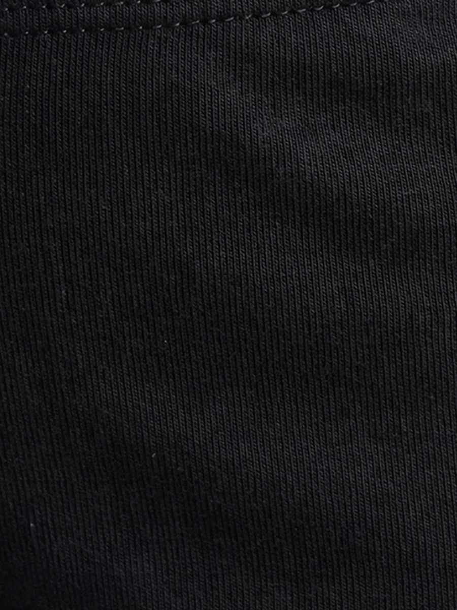 Solid Shorts with Elasticated Waist