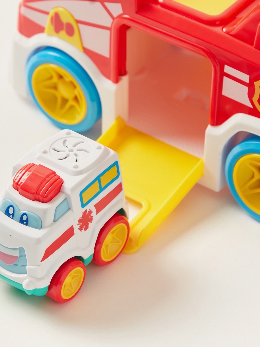 Vroom Vroom Fire Truck Playset