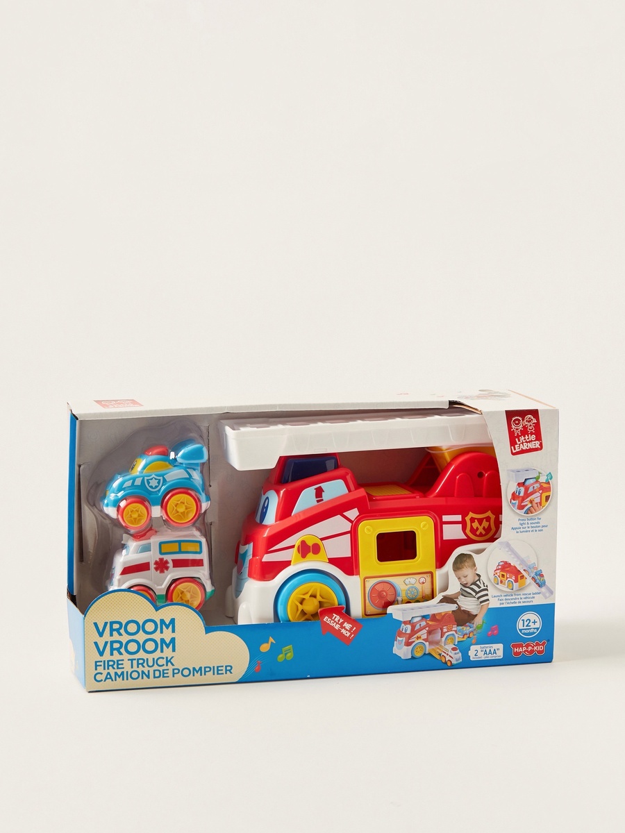 Vroom Vroom Fire Truck Playset