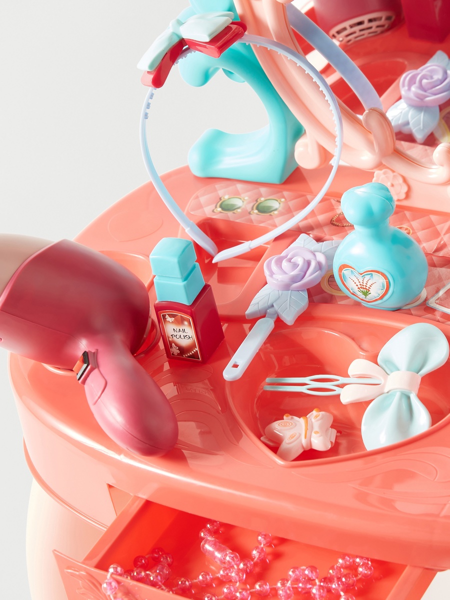 Simulation 31-Piece Dressing Table Playset