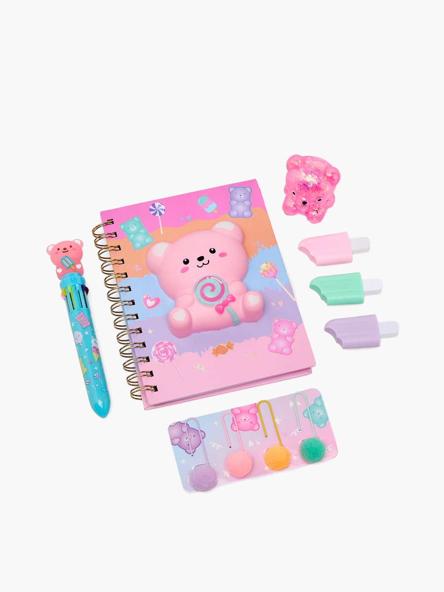 11-Piece Squishy Journal Book Set