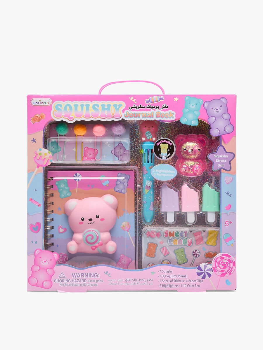 11-Piece Squishy Journal Book Set
