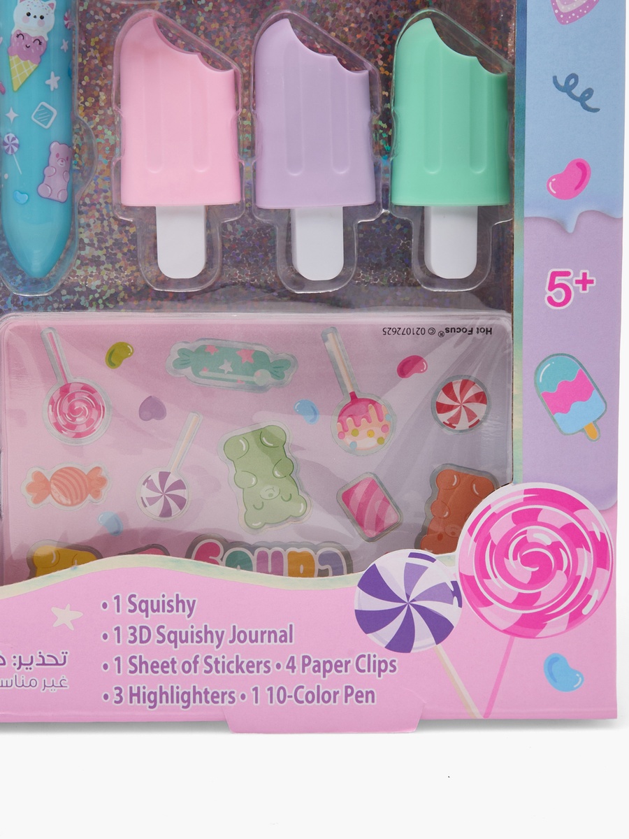 11-Piece Squishy Journal Book Set