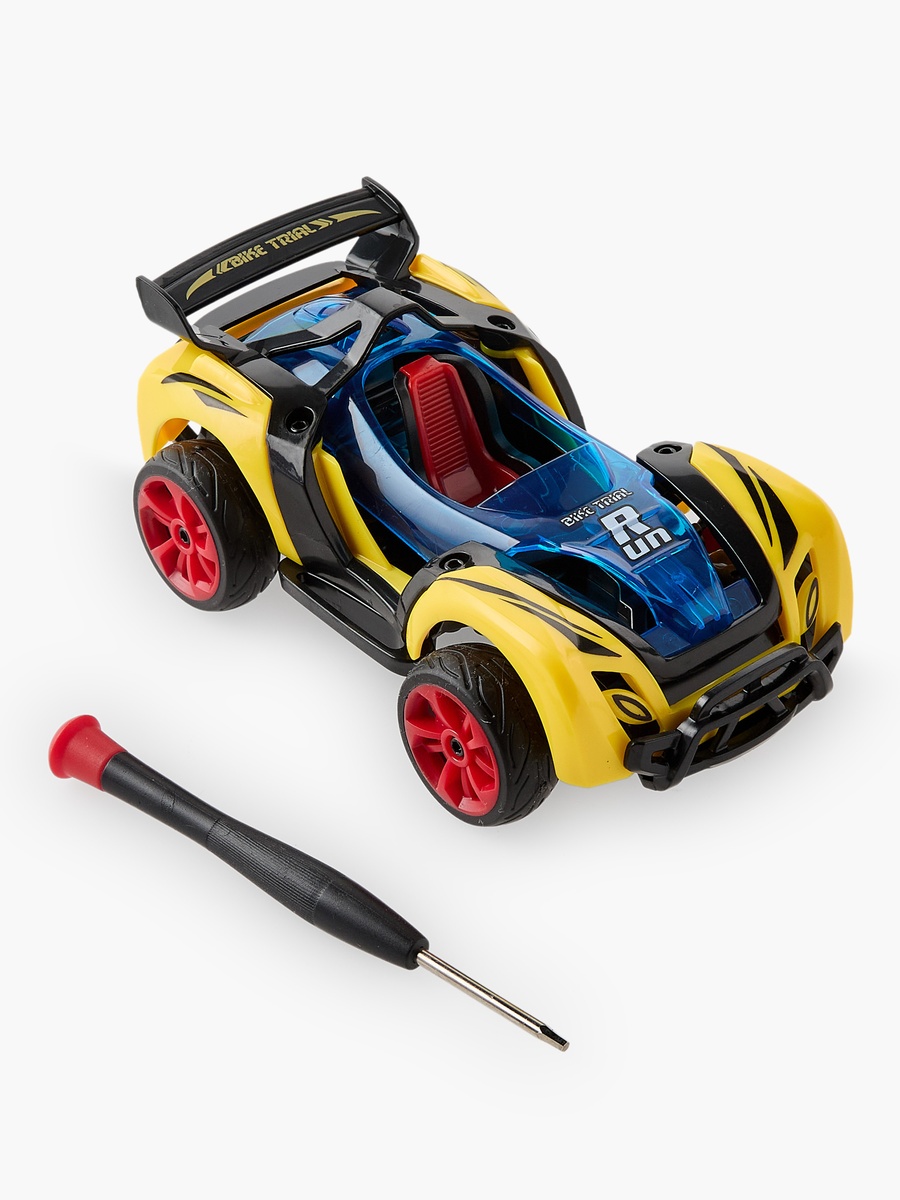 DIY Racing Toy Car with Screwdriver